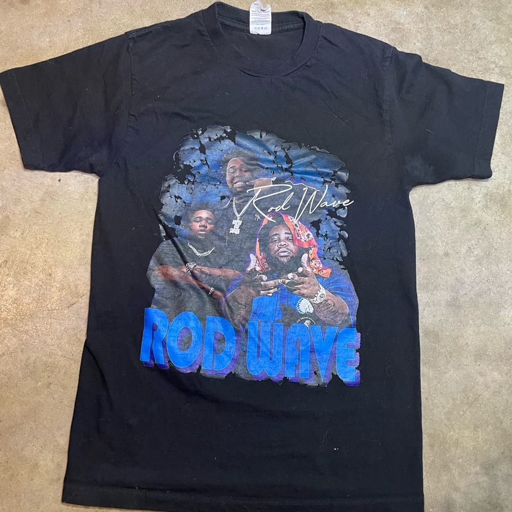 Rod Wave Beautiful Mind Tour Concert T-Shirt Black Men’s Sz Small Graphic